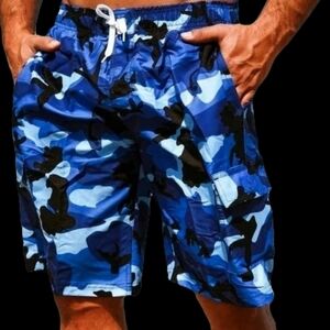 Cargo Swim Shorts